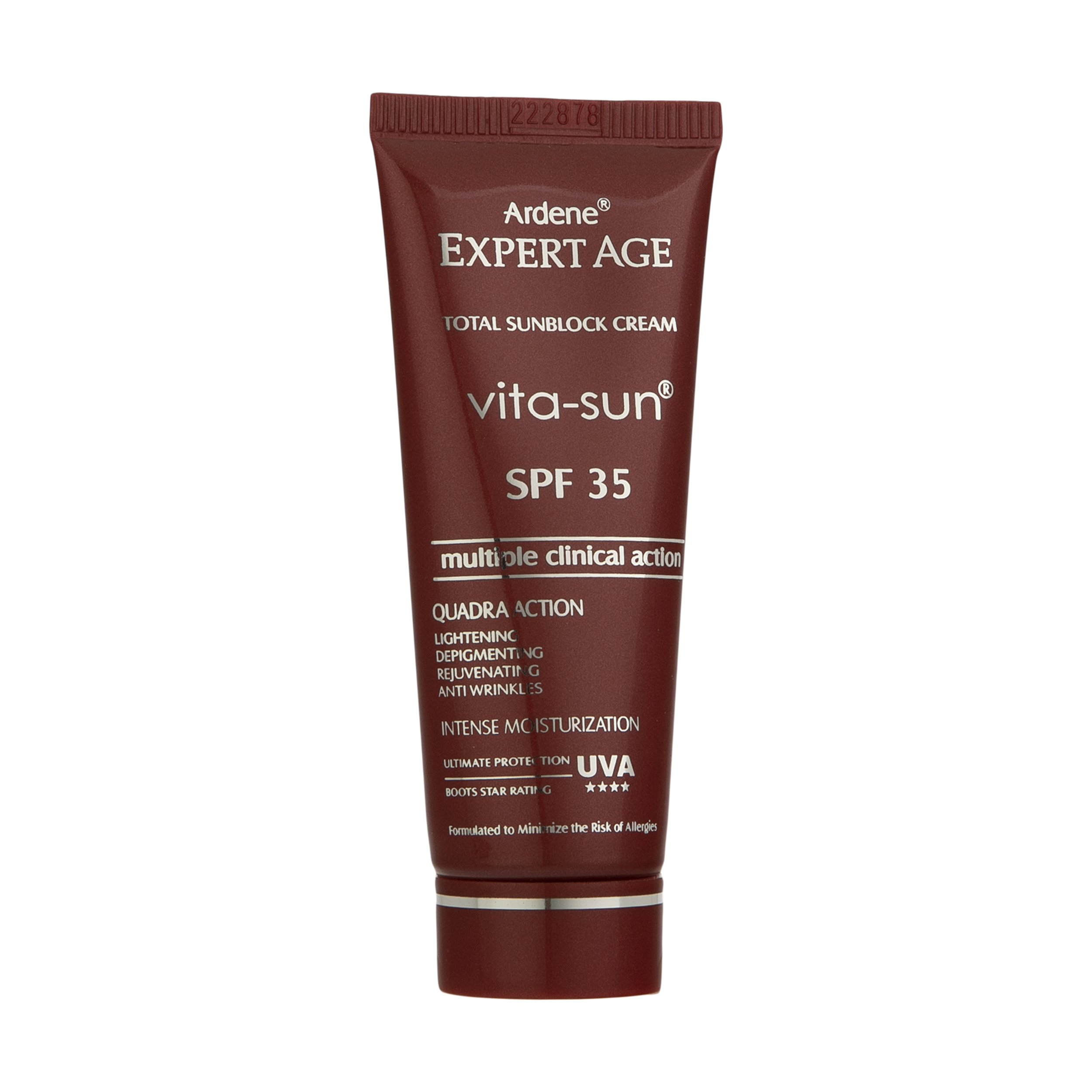 کرم ضدآفتاب آردن اکسپرت ایج مدل Vita-Sun روشن کننده و ضد چروک، حجم 45 میلی‌لیتر