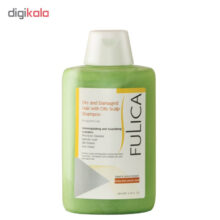 شامپو موی مخصوص پوست سر چرب و موهای آسیب دیده فولیکا مدل Dry And Damaged Hair حجم 200 میلی‌لیتر، ترمیم‌کننده، کاهش‌دهنده چربی، صاف‌کننده، حاوی عصاره جو دوسر و لیمو