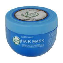 ماسک کراتینه نرم کننده و تقویت کننده مو آردن هرباسنس حاوی روغن های نارگیل و دانه انگور حجم 250 میلی لیتر