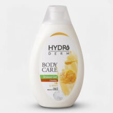 شامپو بدن کرمی هیدرودرم مدل شیر و عسل Milk and Honey مناسب انواع پوست حجم 500 میلی لیتر