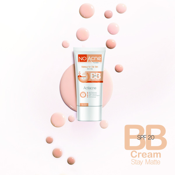 کرم پودر BB نو آکنه مدل Light Beige شماره حجم  میلی لیتر